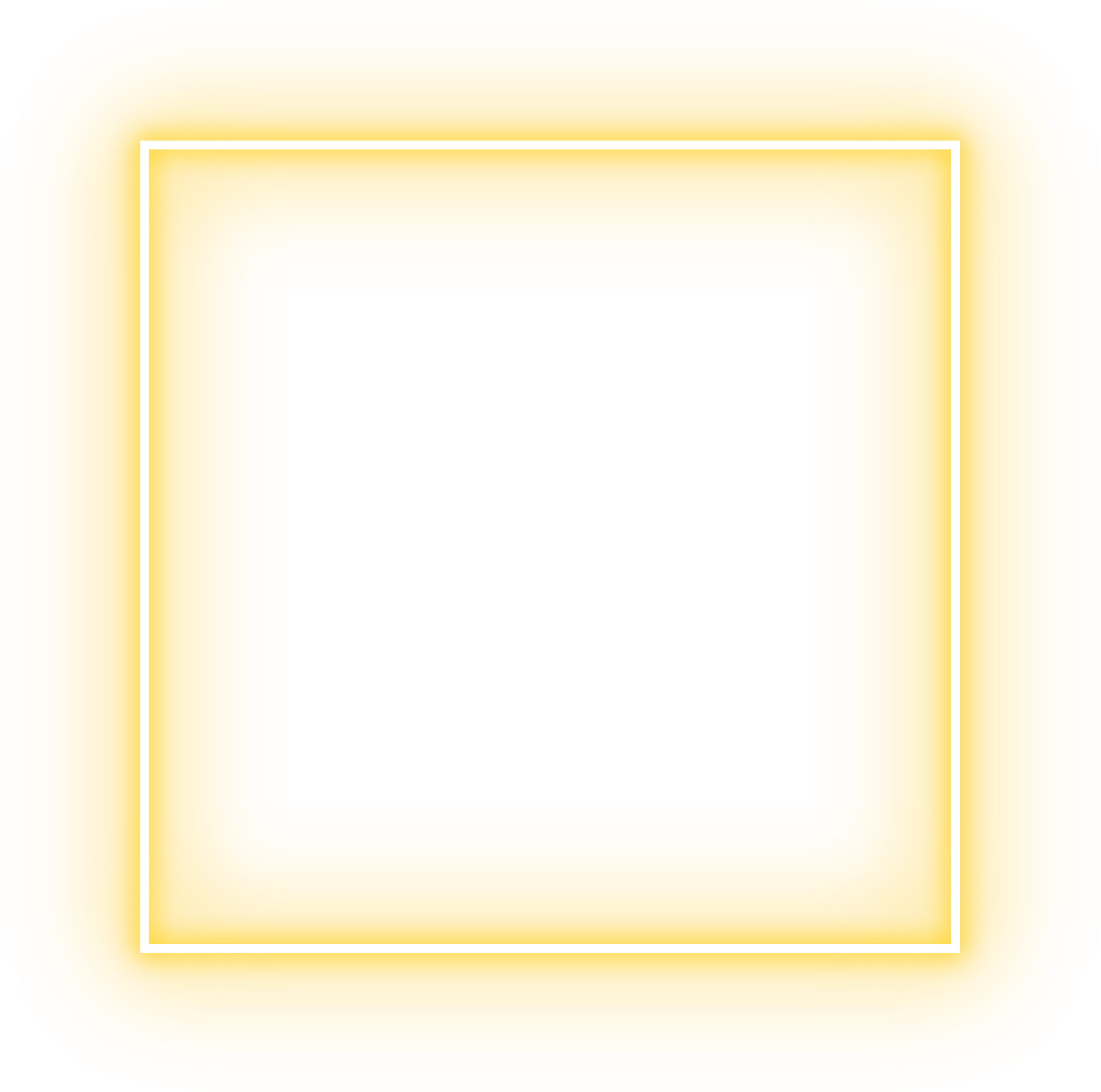 square neon frame