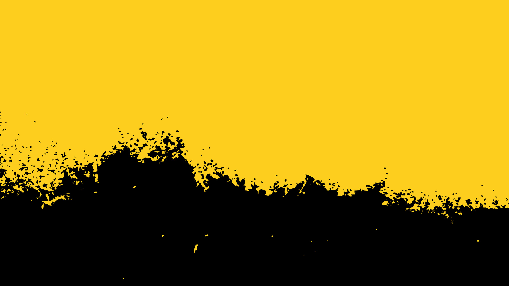 Grunge background yellow and black